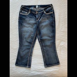 Maurices Denim Capris